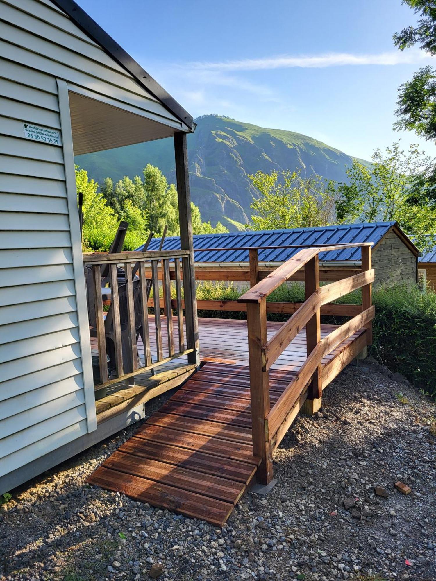 Camping Ixtila Mobilhome Betzuela Larrau Extérieur photo